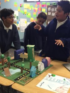 Seventh graders created a ‘perfect’ society - a utopia. They built societies with utopian political, social and cultural systems... and of course, in a utopia, communities are environmentally sustainable. 