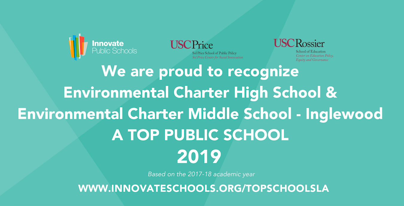 Ecs Schools Named As Top Public Schools In La County Environmental Charter Schools