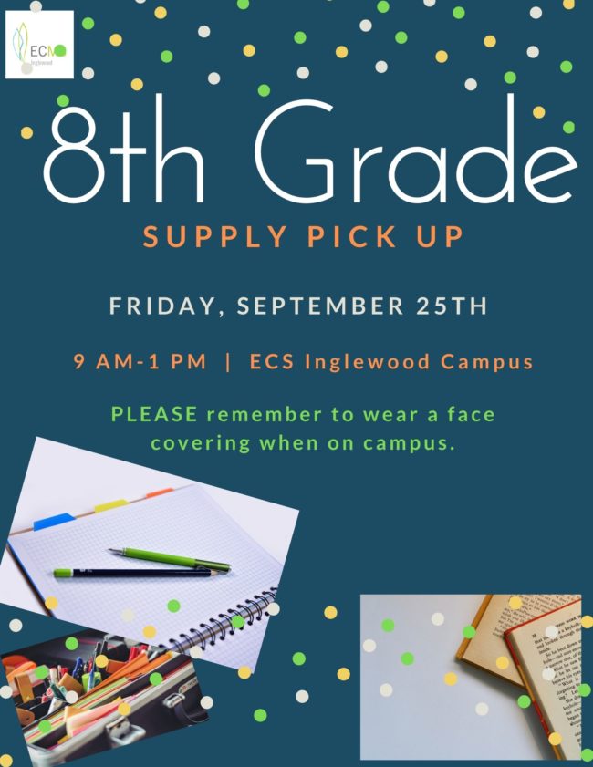 8th grade supply distribution