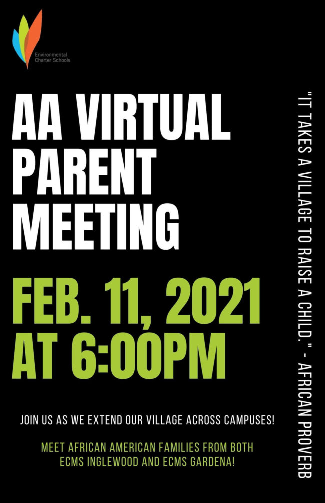 Feb. AA Parent Meeting