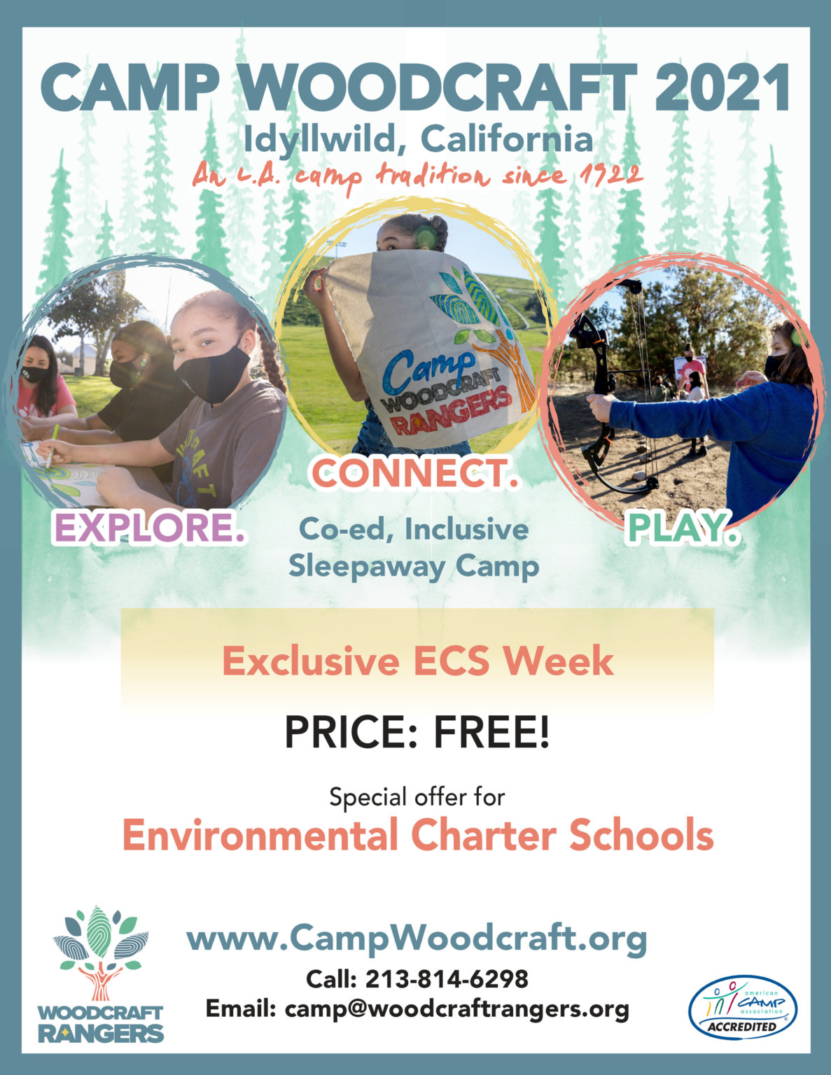 Camp Woodcraft 2021 – Environmental Charter Schools