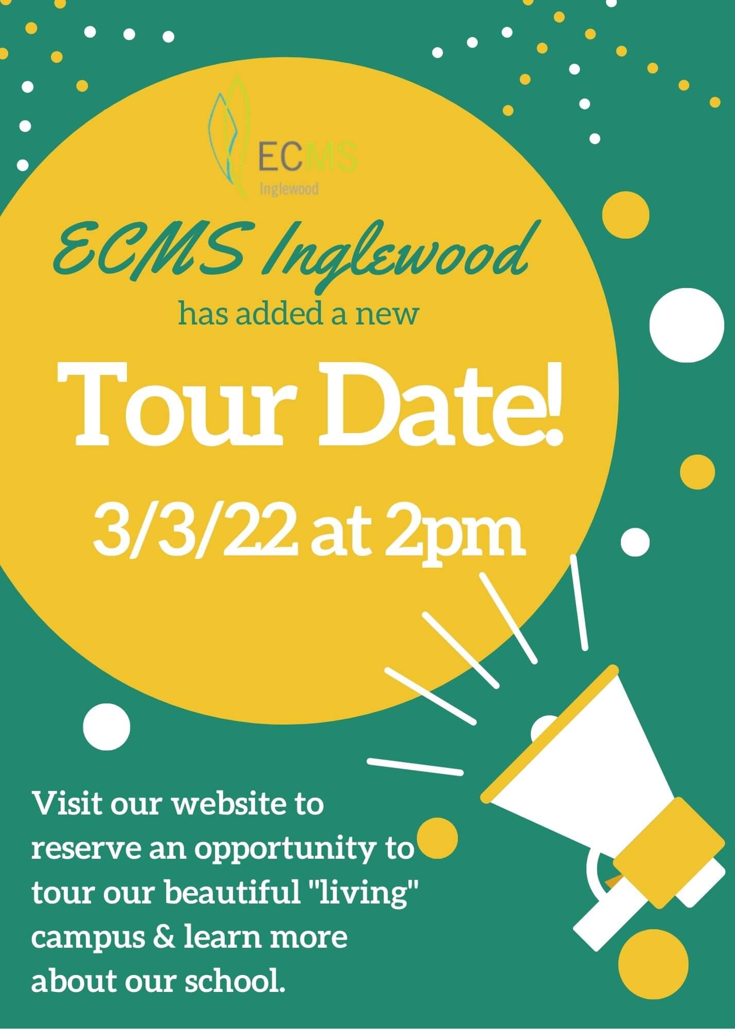 New tour announcement