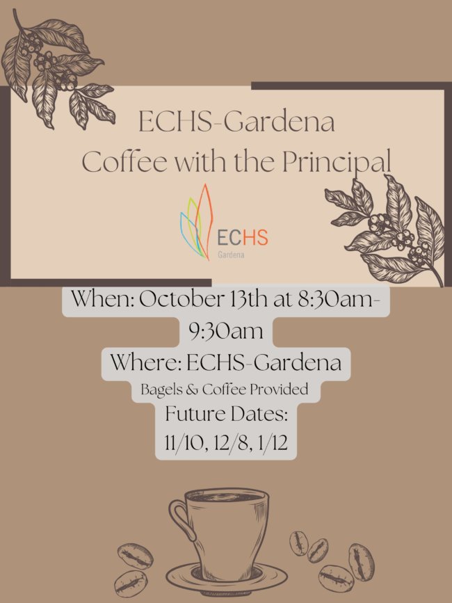 coffee w the principle