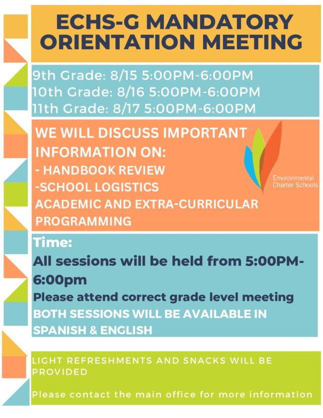 Orientation for ALL Families